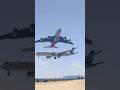 A-380 Takes Off While Airbus A-350 Is Landing - Terrifying Mid-Air GTA V Near Collision