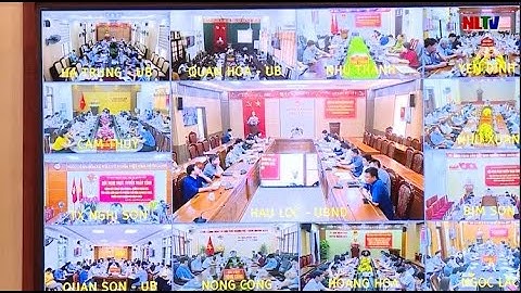 HỘI NGHỊ TRỰC TUYẾN TOÀN TỈNH TỔNG KẾT CÔNG TÁC PHÒNG, CHỐNG THIÊN TAI, TÌM KIẾM CỨU NẠN VÀ PHÒNG...