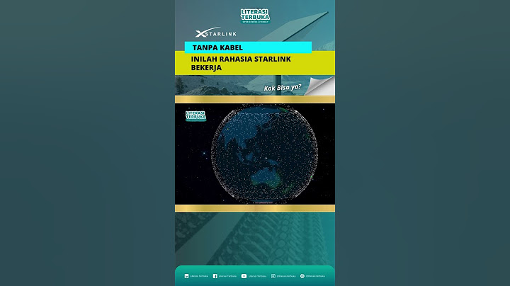 Tanpa Kabel, Inilah Rahasia Starlink Bekerja #starlink #teknologi