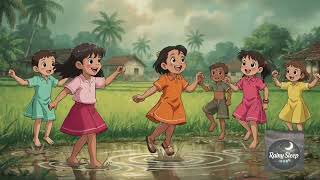 Monsoon Rain Ambience  Kids Playing In Rain  Relaxing U0026 Nostalgic Sounds