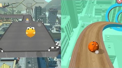 Going Balls vs RollingBallSky All Levels Gameplay Android, ios Walkthrough Mobile Game NewUpdate,435