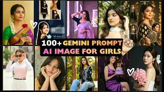 100+ Viral AI Prompts for Girls ✨ Gemini Photo Editing Tutorial screenshot 3