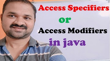 Access Specifiers || Access Modifiers In Java Programming || public || private || protected||default