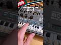 Designing a sound with the MC-202 #mc202 #analogsynth #synthesizer