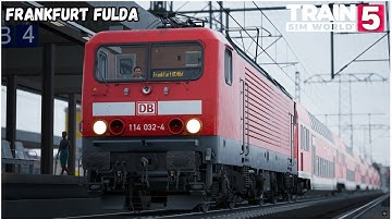 🔴TSW : 5 || FRANKFURT FULDA FIRST LOOK || DB BR 114 | LIVE PC