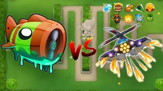 Can SUPER-BUFFED Apache Prime beat Bloonarius? (Bloons TD 6)