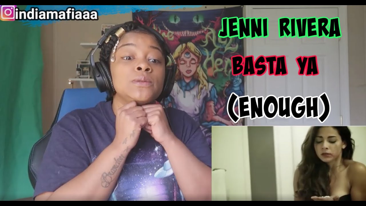 Jenni Rivera - Basta Ya (Pop) ft. Marco Antonio Solís REACCION