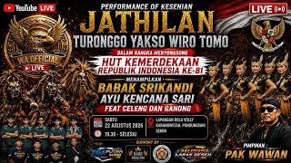 🔴Live Jathilan Turonggo Yakso Wiro Utomo#Live Waofficial