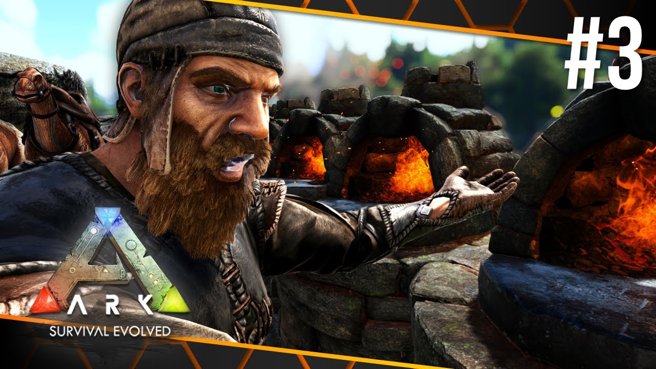 Farming Metal and Building Forges! | ARK: Survival Evolved - The Island ...