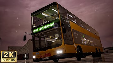 OUT OF SERVICE BUS - Night Drive | The Bus Gameplay | Thrustmaster T300RS