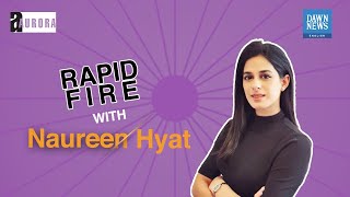 Aurora: Rapid fire with Co-founder Tez Financial Naureen Hayat | Dawn News English