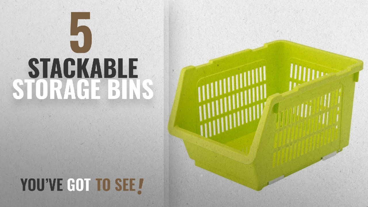 Top 10 Stackable Storage Bins 2018 House Of Quirk Plastic Kitchen Top 10 Stackable Storage Bins 2018 House Of Quirk Plastic Kitchen Vegetable Fruit