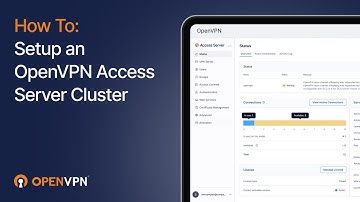 How to Setup an OpenVPN Access Server cluster