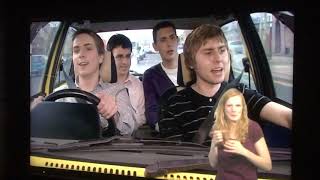 The Inbetweeners Bus Wankers With Funny Sign Language Woman
