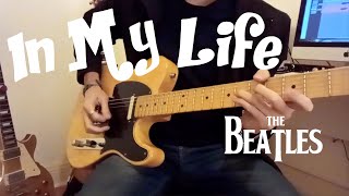 In My Life | Beatles | Solo de piano en guitarra | Piano solo on guitar | Fender Telecaster