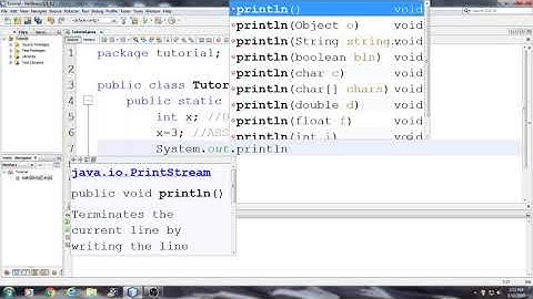 Beginning Java Tutorial: 7 Declaring Variables and Assigning Values