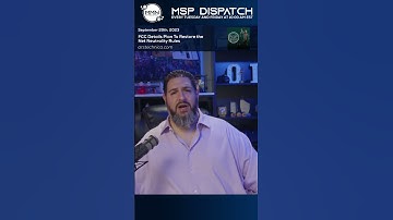 FCC Details Plan To Restore the Net Neutrality Rules