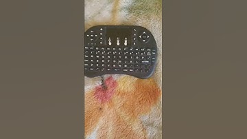 Wireless handheld keyboard