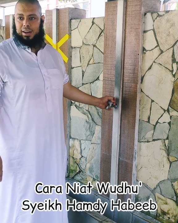 Cara Niat Wudhu'