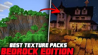 5 BEST BEDROCK EDITION TEXTURE PACKS FOR MINECRAFT  IN 2022! (1080P HD) screenshot 5