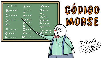 ¿Qué son 3 puntos en código Morse?