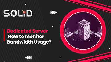 Dedicated Server - How to Monitor Bandwidth Usage?