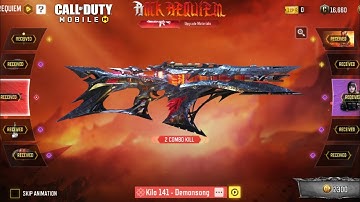 Rock and Requiem Draw | Mythic Kilo141- Demonsong |Cod Mobile |Season 11 |