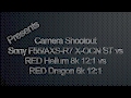Camera Shootout Sony F55 vs RED Helium 8k vs Red Dragon 6k (Compressed Version)