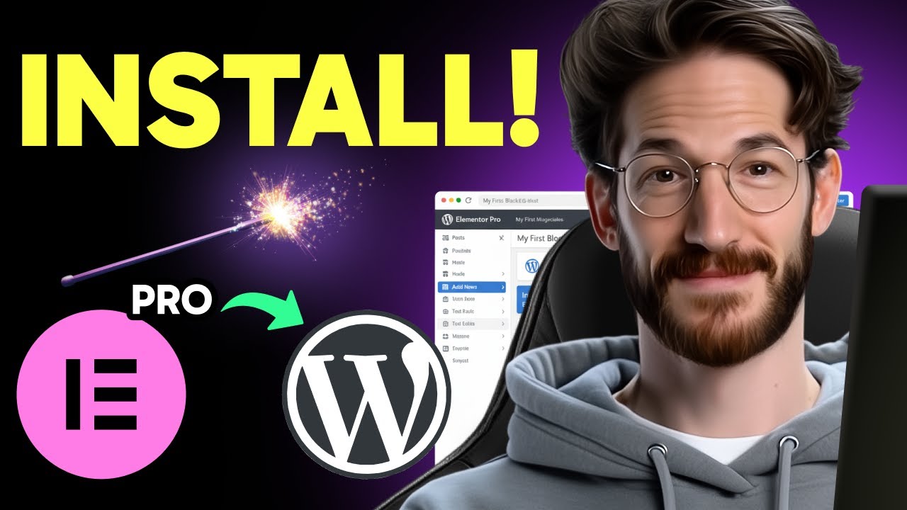 How to INSTALL Elementor Pro in WordPress (Step by Step) - YouTube