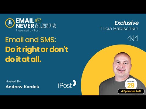 Email and SMS: Do it right or don't do it at all. - video from iPost