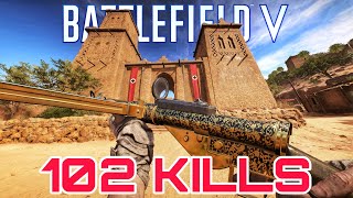 Battlefield V 102 Kills Sten Al Marj Conquest