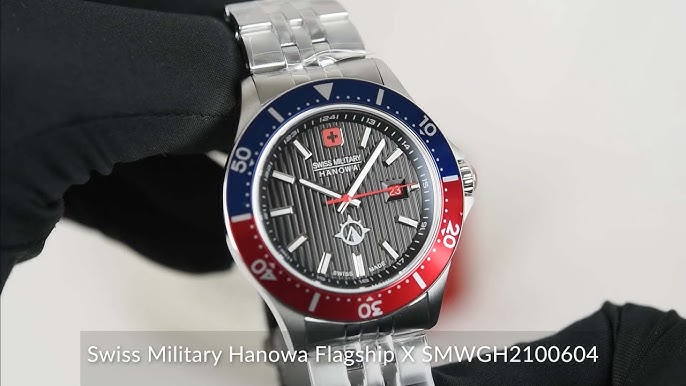 - Swiss YouTube Hanowa SMWGB2101001 Afterburn Military