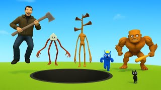 மக்களே😨💀Jump or Die Challenge– Pit Monster Is Sleep👹💤 | Extreme Pit Jump Challenge!!! screenshot 3