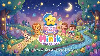Nighttime Adventure of the Cuddly Kitten | Minik Melodi screenshot 1