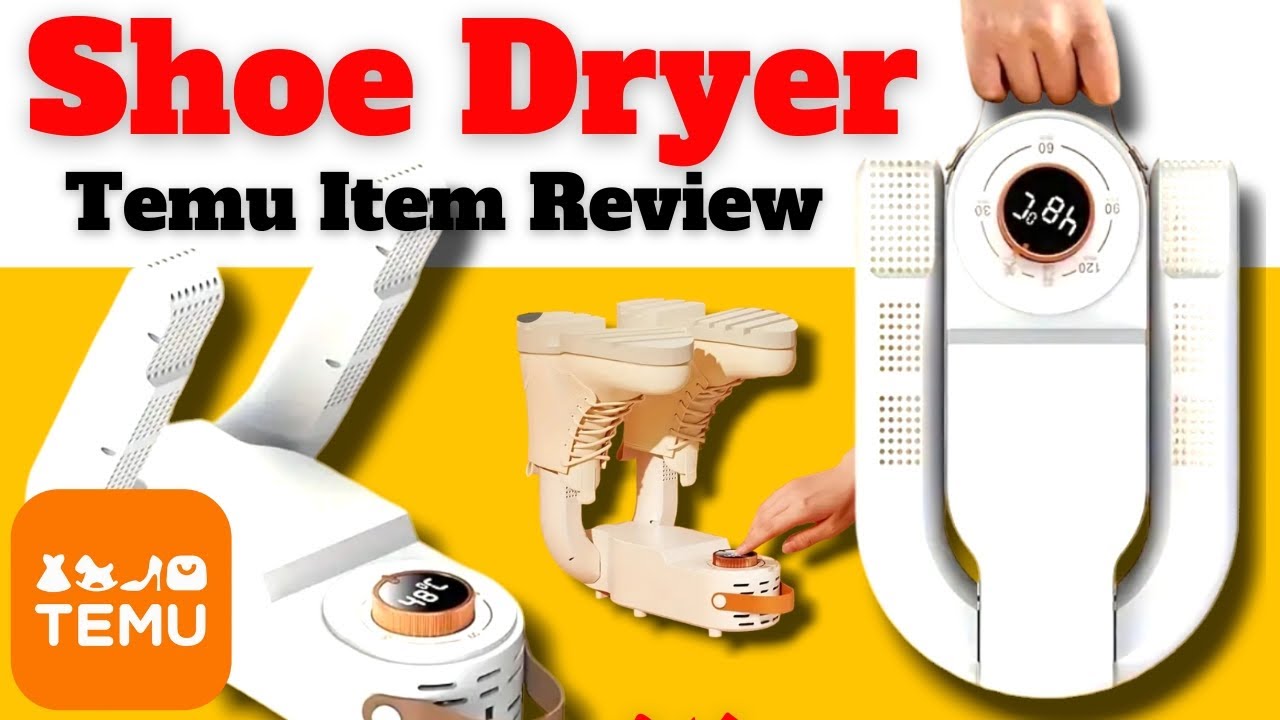 🔴Shoe Dryer unboxing Temu.#shoedryer #unboxing #review #unboxandreview ...