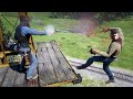 Red dead redemption 2 4k 60fps  funny  brutal moments vol 126 euphoria ragdolls