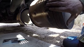 OODO: Weekend with Rawze: Inspecting ISX DOC DPF on a ProStar