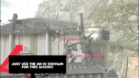 How to get of map mw3 Aground (ps3)