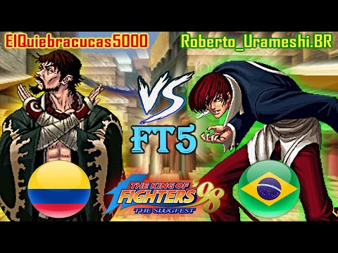 KOF 98 - ElQuiebracucas5000 vs Roberto_Urameshi.BR FT5