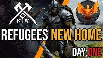 😱 Day 1 as NW Refugee – Ashes Alpha 2 First Login & Tank Creation!