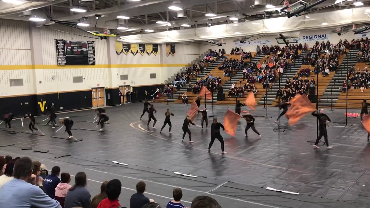 Sacred Heart University Winter Guard 2019 – “Strings & Glass”