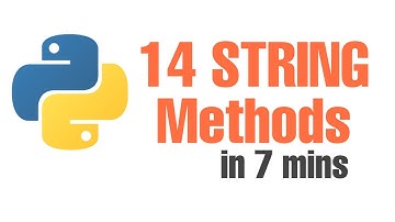 14 string methods in python