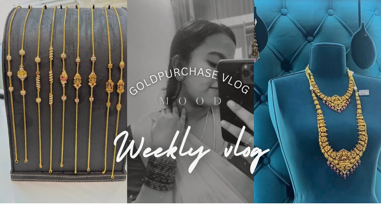 ನನ್ನ ಮಾಂಗಲ್ಯ ಚೈನ್ ಡಿಸೈನ್ ❤️| gold shopping vlog ✨| reception bride makeover 💄| makeup orders.