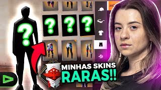 MINHAS SKINS RARAS DE PERSONAGEM MASCULINO!!!