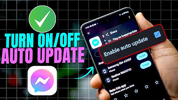 How to Turn On/Off Auto Updates for Messenger on Android | Control App Update Settings