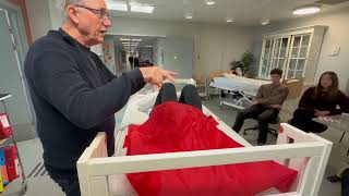 Case study - limited space - sliding upwards. Smart and easy solutions for health care professionals