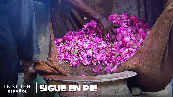 Cómo los perfumistas de la India recrean el olor de la lluvia sobre la tierra | Sigue en pie