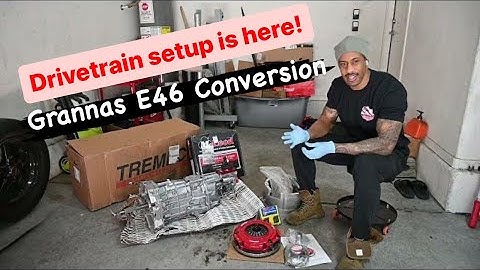 2JZ BMW Swap Build Ep. 12 - #GrannasRacing Magnum-F 6-Speed Swap