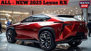 Unlocking the Future  2025 Lexus RX Overview!