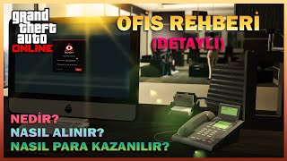 GTA ONLINE  OFİS DETAYLI İNCELEMESİ  [CEO OLMAK & PARA KAZANMAK]